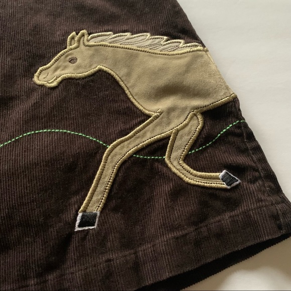 LANDS’ END Horse Skirt & Horse Heroes Book, Equine Bundle, Girls Size 4 - Picture 2 of 10